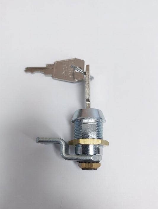 T003 halfslag, met moer, onder master 25A, postkast/ brievenbusslot, automatencilinder met kruis