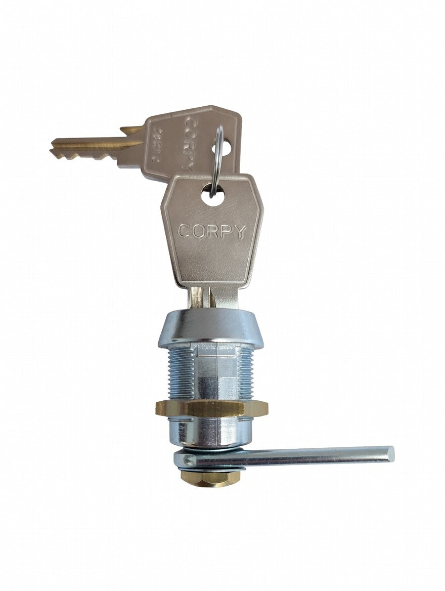 Delbox Corpy T018 met moer, postkast/ brievenbusslot, automatencilinder met kruis-opname