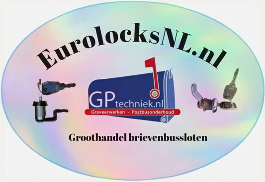 Ronis type 020 slot (geen Euro-locks) postkast/ brievenbusslot, automatencilinder met 4 kant-opname