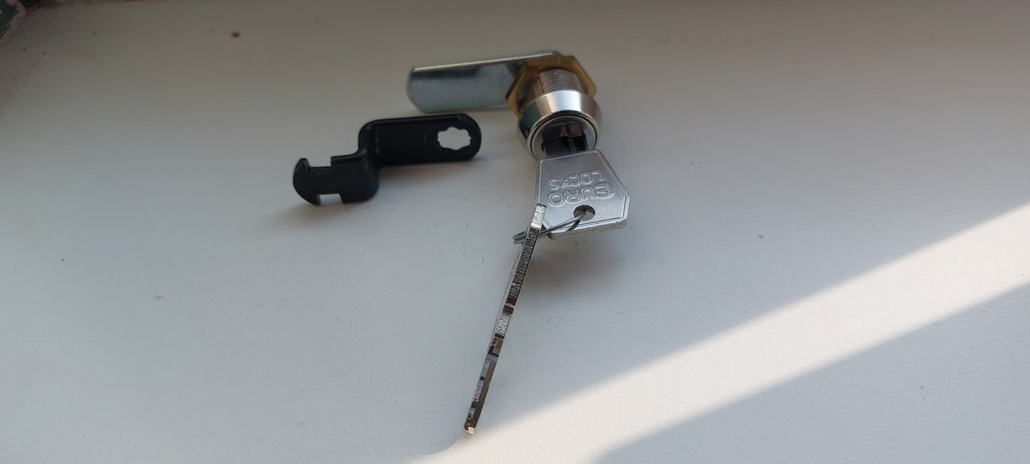BBK slot, BBK Ede passend type T015, met haak en vlakke sluitplaat, onder master 25A postkast/ brievenbusslot